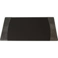 thumbnail image 3 of Protacini Castlerock Gray&nbsp;Italian Patent Leather 3-Piece Desk Set, 3 of 5