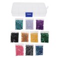 thumbnail image 1 of OULII Flat Round Assorted Color Sequins for Embroidery and DIY Craft Projects, 1 of 6