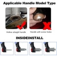 thumbnail image 3 of maskred Aluminum Alloy Handlebar Brake Clutches Guard Lever Motorcycle Clutches Brake Clutches Cnc Brake Red 1Set, 3 of 6