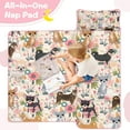 thumbnail image 4 of Chihuahua and Pioneer Flower Toddler Nap Mats for Kids Preschool,Sleeping Mat Bag or Kids,Toddler Sleeping Bag,Toddler Nap Mat or Daycare, 4 of 6