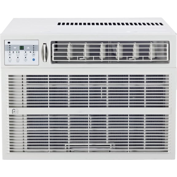 Perfect Aire 4599361 18000 BTU 230V Window Air Conditioner with Remote, White - 1000 sq. ft.