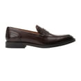 thumbnail image 4 of Base London Mens Kennedy Leather Slip-on Loafers, 4 of 5
