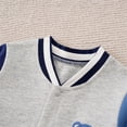 thumbnail image 5 of WIBACKER 0-18 Months Newborn Baby Boy Onesie, Infant Long Sleeve Cotton Romper, Boys Bodysuit Fall Spring Outfits - Bears, 5 of 8