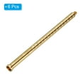 thumbnail image 3 of Uxcell 350 Grain Archery Arrow Insert 0.244" 6 Pack Brass Arrow Weight Bolt for Field Points Shaft, 3 of 5