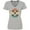 AC-Heather Grey, variant on Anchor Nautical Sailing Sunset Women's V-Neck T-Shirt