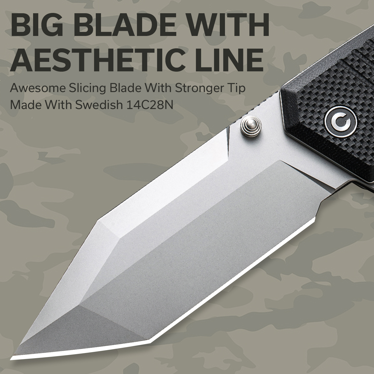 CIVIVI Pocket Folding Knives Bhaltair C23024-1