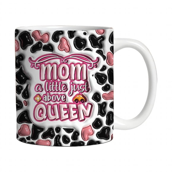 Taza para Mamá Perruna, Diseño de Cerámica Personalizado, Gran Capacidad para Café y Té, Apta para Lavavajillas, Regalo Perfecto para Amantes de Las Mascotas, Regalo de Cumpleaños y Navidad,