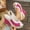 Hot Pink, variant on Crunowin Women's Wedge Sandals, Comfortable Peep Toe Buckle Strap Spring Summer Big Size Sandals Blue 6.5