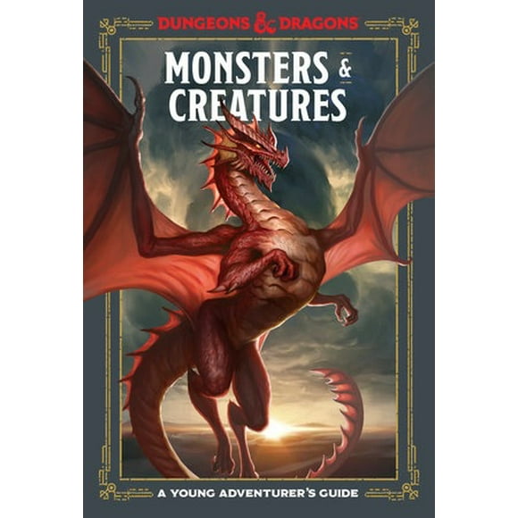 Donjons et Dragons: Monstres et Créatures - un Livre à Couverture Rigide pour Jeune Aventurier