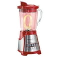 40 oz. 3Speed Red Countertop Blender and Chopper