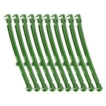 SASABAXI Climbing Rack Green PP 10Pcs 9.43X0.39X0.39In Gardening Supplies For Potted Flowers
