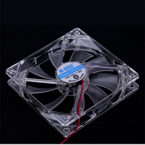 Nouvelle Arrivée Quad 4 Lumière LED 120mm Boîtier d'Ordinateur PC Ventilateur de Refroidissement Mod Installation Facile Ventilateur 12V