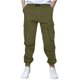 thumbnail image 2 of Cowsor Kids Solid Color Sweatpants Casual Elastic Waist Joggers Pants Comfort Loose Fit Athletic Pants Running Trousers, 2 of 7