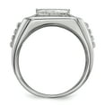 thumbnail image 2 of Sterling Silver & CZ Brilliant Embers Polished Mens Ring, 2 of 3