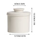 thumbnail image 4 of Tapa de cerámica amarilla para tanque de aceite, tanque doméstico, almacenamiento de cerámica de color sólido, gran capacidad, almacenamiento decorativo, contenedor de aceite, almacenamiento, 4 of 7