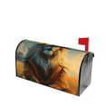 thumbnail image 2 of Bingfone Prairie Meditating Lion Magnetic Mailbox Cover Standard Size for Garden Yard Outdoor Decorations-25.5x21 in, 2 of 7
