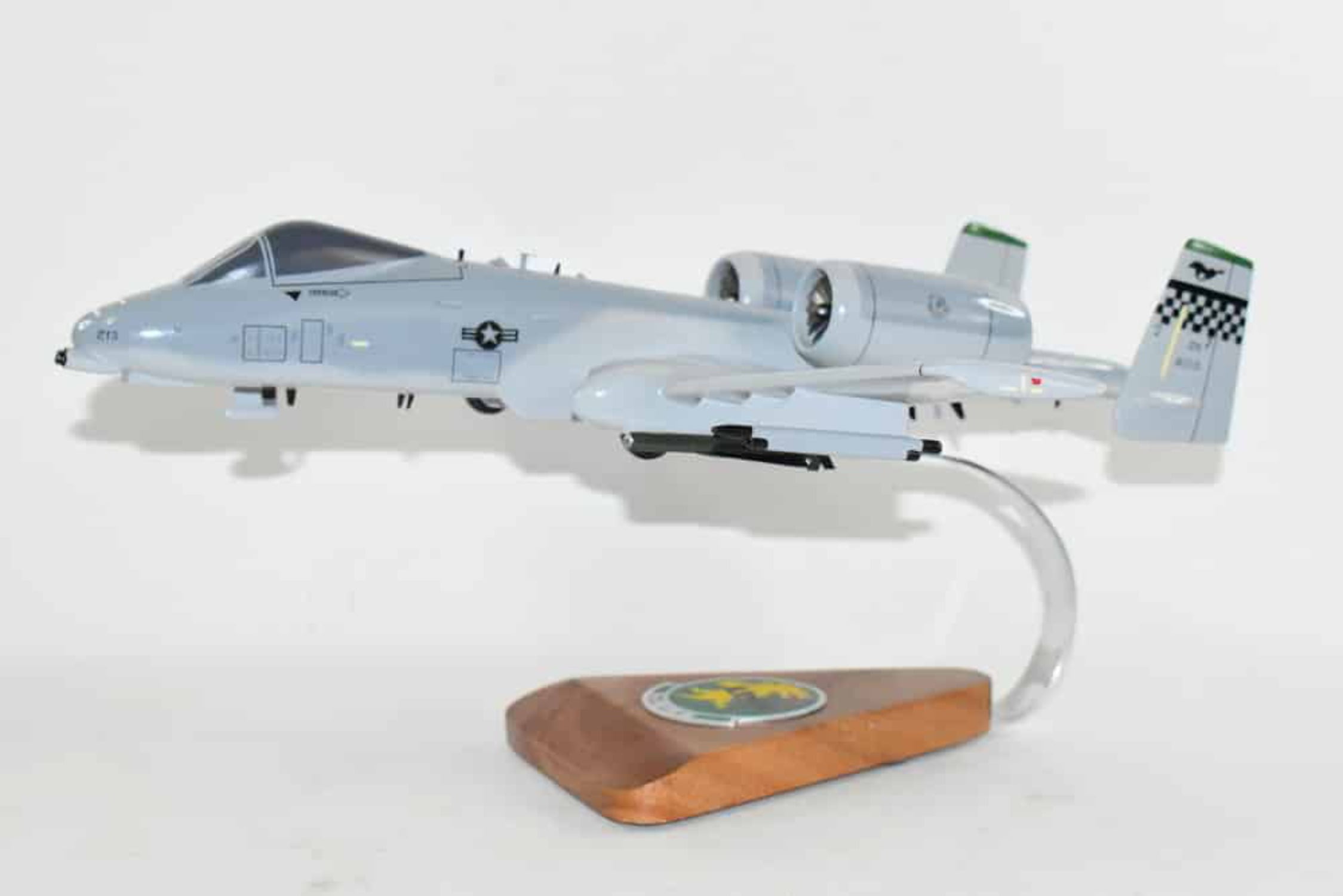 75th Fighter Squadron Tiger Sharks A-10 Warthog Model, Fairchild, 1/33