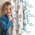 thumbnail image 3 of Blackout Kids Curtains,White Fairy Cottage Princess Pattern Childrens Insulated Curtains Set Of 2,Bedroom Essentials,Toddler Room Decor 42"x54", 3 of 5
