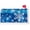 Blue, variant on Winter Snowflakes Decoration Mailbox Cover with Magnetic Strip Christmas Mailbox Wraps Post Letter Box Cover Standard Size 21" X 18" for Garden Outdoor Yard Decor (Gray)