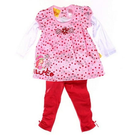 Strawberry Shortcake Infant/Toddler Girls 2pc Set Love (24Mos)