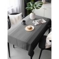 thumbnail image 6 of Black Grey Ombre Table Cloth, Waterproof Tablecloth for Rectangle Tables, Modern Abstract Art Texture Reusable Washable Fabric Table Cover for Restaurant Kitchen Dining Tables 54"x108", 6 of 9