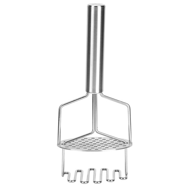 De Acero inoxidable Durable de Doble Capa Cocina Potato Presser Trituradora Ricer Fruta Maceración Dispositivo