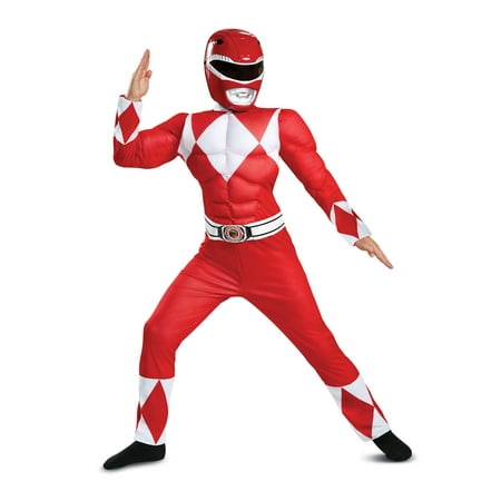 Power Rangers Red Ranger Muscle Classic Child Halloween Costume