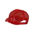 thumbnail image 2 of Boys Girls Kids Mario Hat Trucker Cosplay Costume Plummer Bros Cap, Youth Size Red M, 2 of 2
