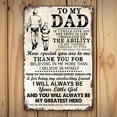 thumbnail image 2 of Funny Garage Signs Papa Gift Man Cave Gifts For Men Metal Tin Sign Garage Decor Man cave Decorations 8x12 Inch, 2 of 4