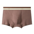 thumbnail image 2 of Men Underwear, Mens Underwear with Pouch Mens Boxer Briefs Trunks Breathable Underpants Pouch Men's Underwear Boxer Briefs for Men, 2 of 5