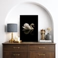 thumbnail image 2 of Canvas Print Swan Wall Art Vintage Farmhouse Decorative for Living Room Bedroom - 12"x18", 2 of 8