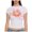 Hot Pink, variant on HOWPAY Women T Shirt Floral Print Vintage Boho Tee Tops Summer Loose Fit Short Sleeve Crew Neck T-Shirt Oversized Cozy Y2K Streetwear Black L