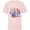 Soft Pink, variant on Disney Princess Tinker Bell Fairy Buttons and Thread - Short Sleeve T-Shirt for Kids - Customized-White