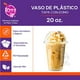 thumbnail image 2 of Vasos de Plastico Best Trading 20 oz con Tapa tipo Domo transparentes desechables, 2 of 5