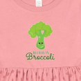 thumbnail image 4 of Inktastic Believe in Broccoli Girls Baby Dress, 4 of 5