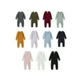 thumbnail image 2 of Baby Girl Boy Spring Fall Romper Cotton Long Sleeve Solid Jumpsuit Newborn Infant One Piece Clothes, 2 of 5