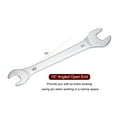 thumbnail image 3 of Uxcell Thin Open End Wrench, 10mm x 11mm Metric Mirror-Chrome Plated High Carbon Steel, 3 of 5