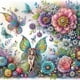 thumbnail image 5 of Kit Con Forma Especial Parcial 5D DIY Hada Las Flores 40x40cm, 5 of 7