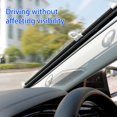 thumbnail image 4 of CHUANK 23x49in Car Retractable Curtain  Sun Protection Cool Windshield Sunshade  Retractable Sunshade for Car  Car Window Shades Front Rear Windshield, 4 of 5