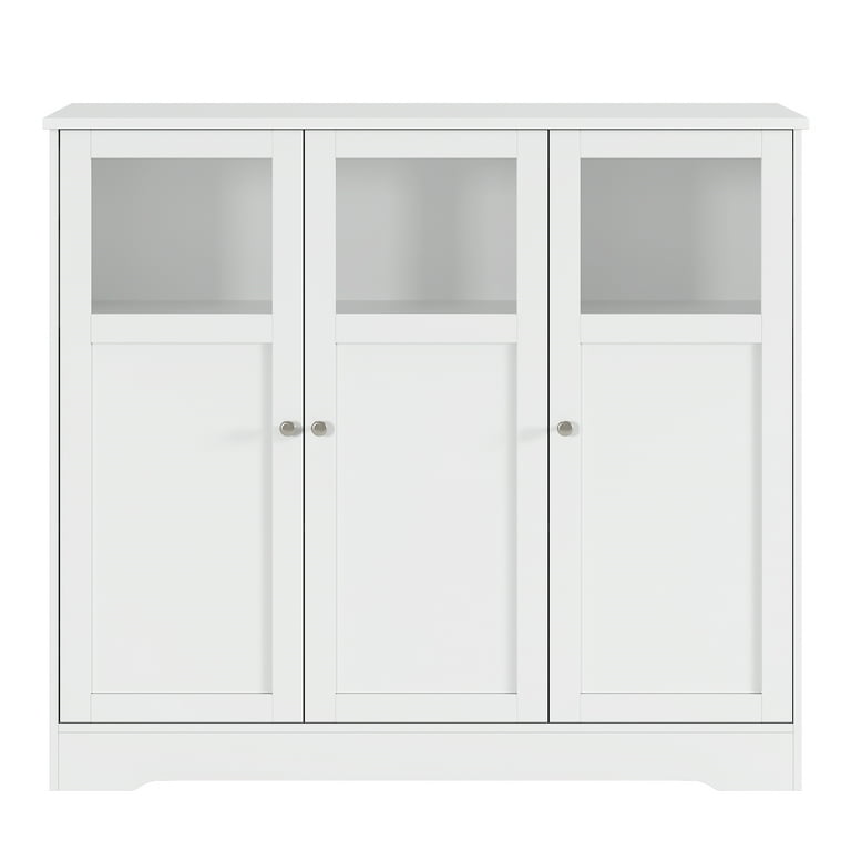 Tall white accent on sale cabinet