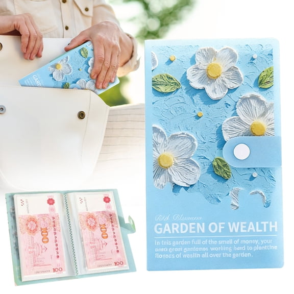 Money Saving Challenge, Savings Challenge Book, Money Book For Cash Saving, 3D Oil Painting Savings Book With Envelopes Budget Saving Cash