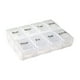 thumbnail image 2 of Organizador Semanal de Vitaminas | Pastillero Portátil de Plástico Pequeño con Tapa Transparente | Compartimentos Extraíbles para Guardar Suplementos Diarios | Almacenamiento de Vitaminas Ideal para, 2 of 6