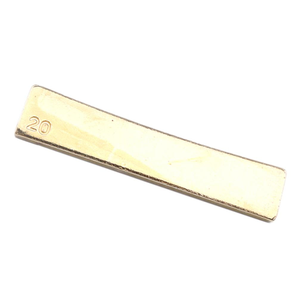 LeeQinersw 2 Pieces Guitar Fingerboard Fret Press Caul Insert Guitarist Luthier Tool