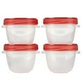 Rubbermaid TakeAlongs Twist & Seal Food Storage Container, 1.2 Cups