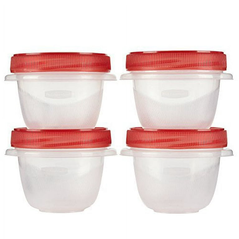Rubbermaid TakeAlongs Twist & Seal Food Storage Containers, 1.2