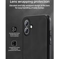 thumbnail image 6 of Mantto PU Leather Case for iPhone 16 Plus,Retro Premium Luxury Slim Soft Non-Slip Grip Flexible Bumper Shockproof Full Body Protective Cover Phone Cases For iPhone 16 Plus,Gray, 6 of 9