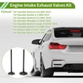 thumbnail image 3 of Kit de Válvulas de Admisión y Escape No.222123C800 de Unique Bargains para Hyundai Veracruz 3.8 2007-2012 Válvulas de Aire de Entrada y Salida 1 Juego, 3 of 6