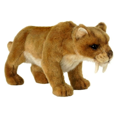 saber tooth tiger plush