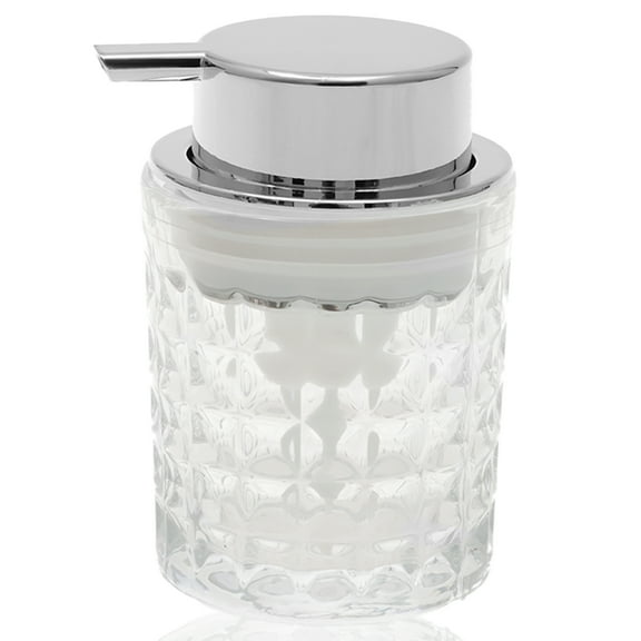 Foaming Soap Dispenser with Metal Pump 200ml Refillable Foaming Hand Soap Dispenser with Wide Opening for Kitchen Bathroom Washroom