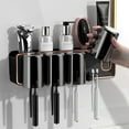 thumbnail image 5 of OAVQHLG3B Toothbrush Holders For Bathrooms, Toothbrush Holder Wall Mounted With Toothpaste Dispenser，With Toothbrush Cup,Tray Bathroom Toothbrush Toothpaste Dispenser, 5 of 8